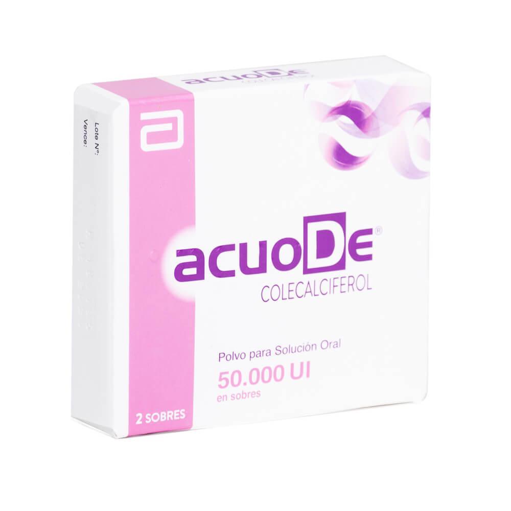 Acuode 50000 UI x 2 Sobres Polvo Para Solución Oral