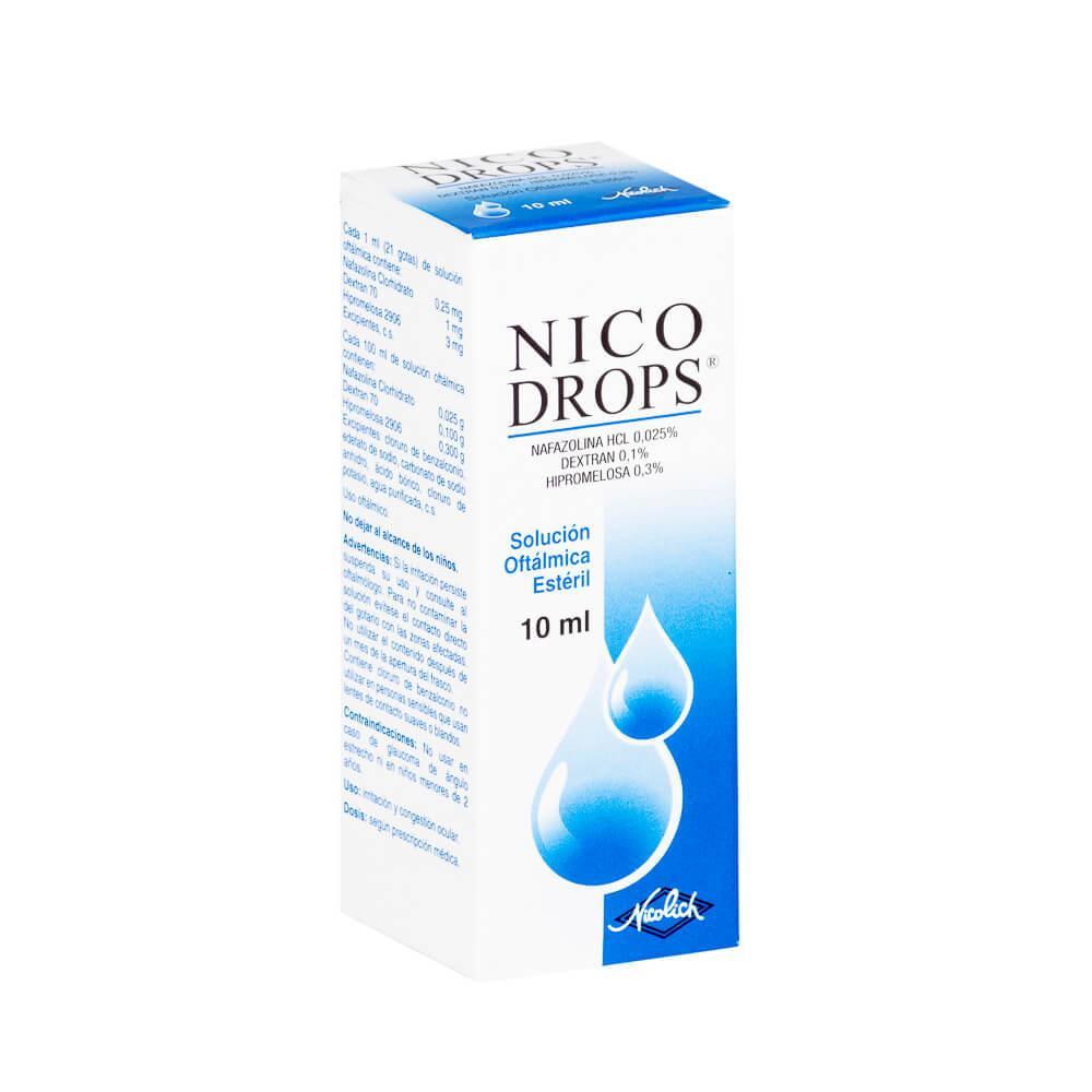 Nico Drops x 10 ml Solución Oftálmica