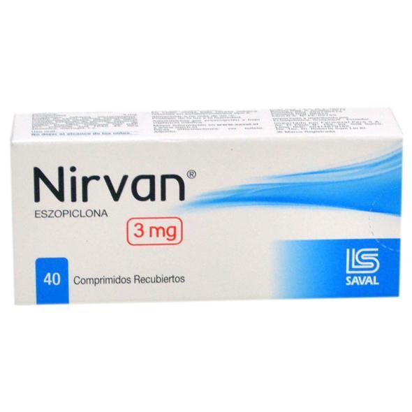 Nirvan 3 mg x 40 Comprimidos