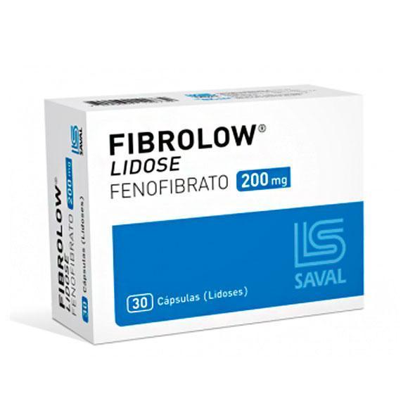 Fibrolow Lidose 200 mg x 30 Cápsulas