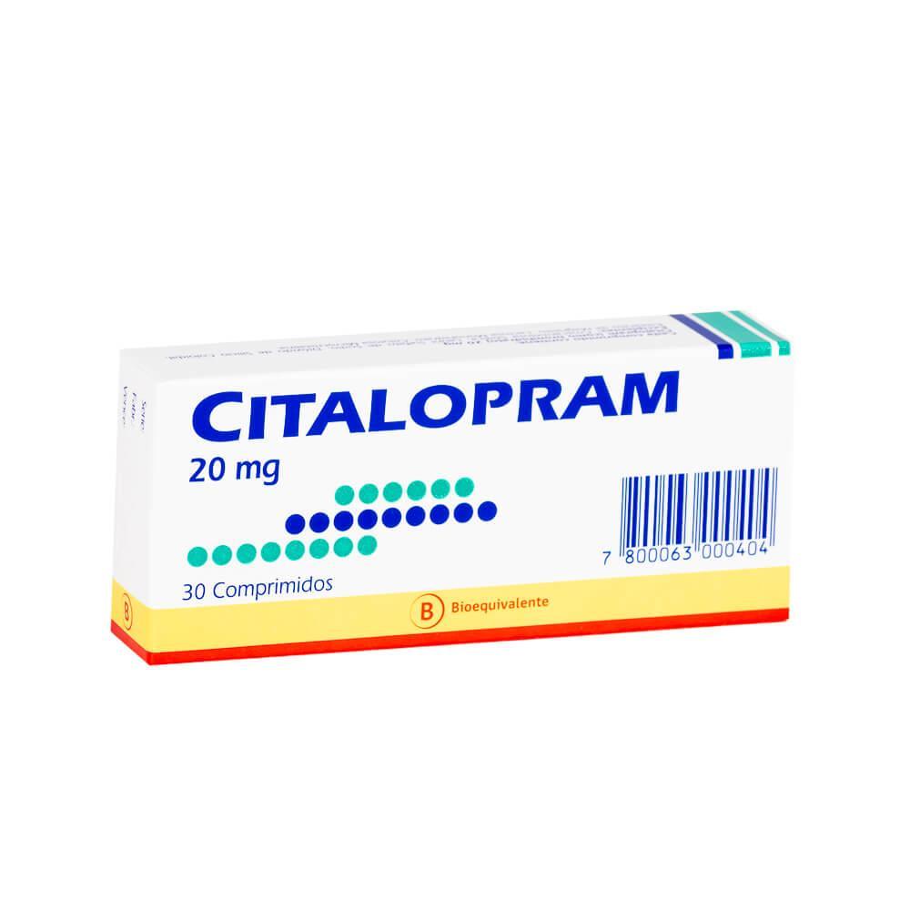 Citalopram 20 mg x 30 Comprimidos