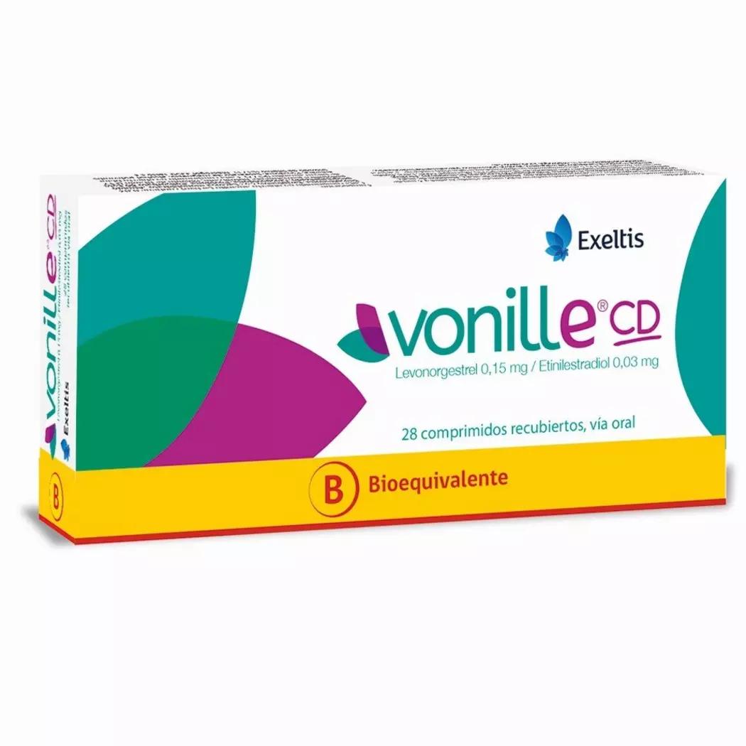 Vonille Cd Anticonceptivo x 28 Comprimidos Recubiertos