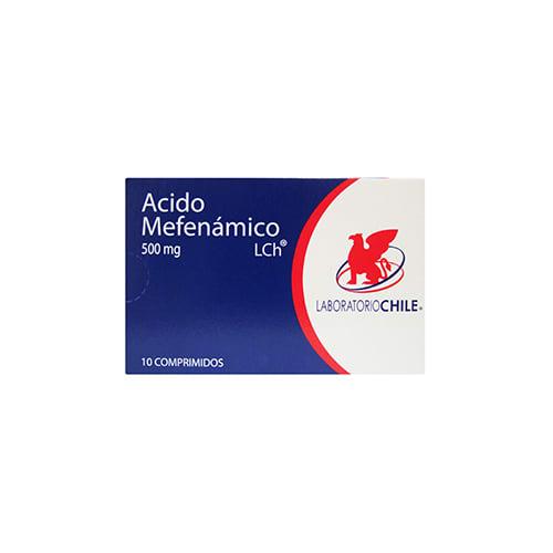 Ácido Mefenámico 500 mg x 10 Comprimidos